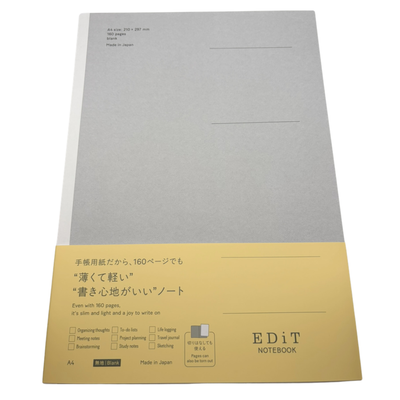 EDiT Notebooks - Slim 160 Pages, Refills