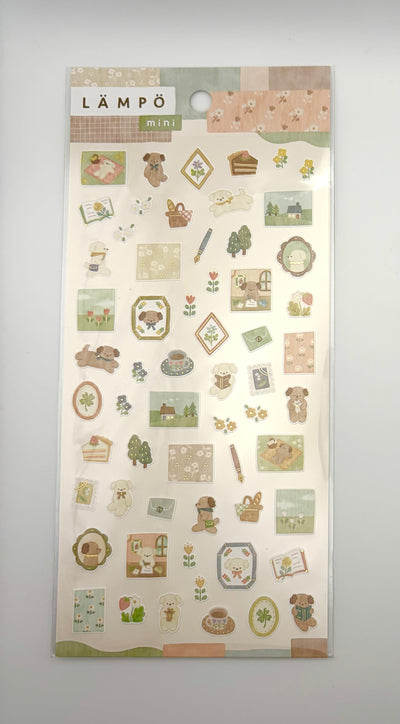 Sticker Sheet - Afternoon With A Dog