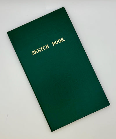 Hardcover Mini Notebook - Grid Paper Sketch Book (40 pages)