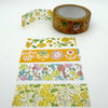 4 in 1 Washi Tape - Wildflowers