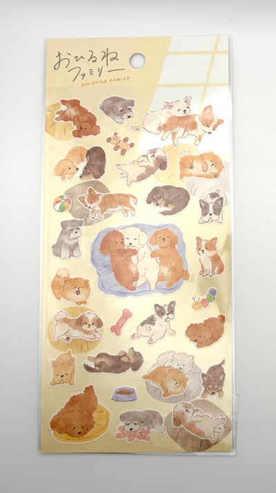 Sticker Sheet - Nap Family Inukai's House