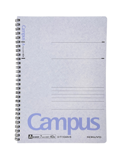 Campus A Notebook - Spiral Bound and College Ruled
