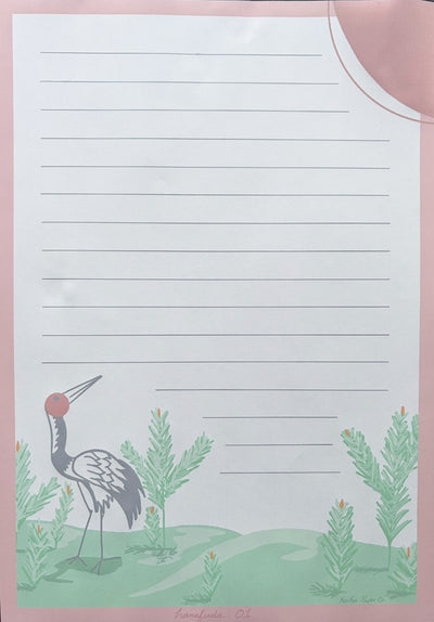 Hanafuda Edition Letter Sets - A4, A5, A6