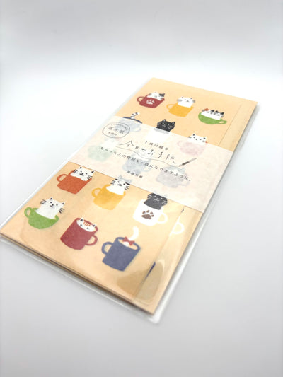 Mug Cat Letter Set