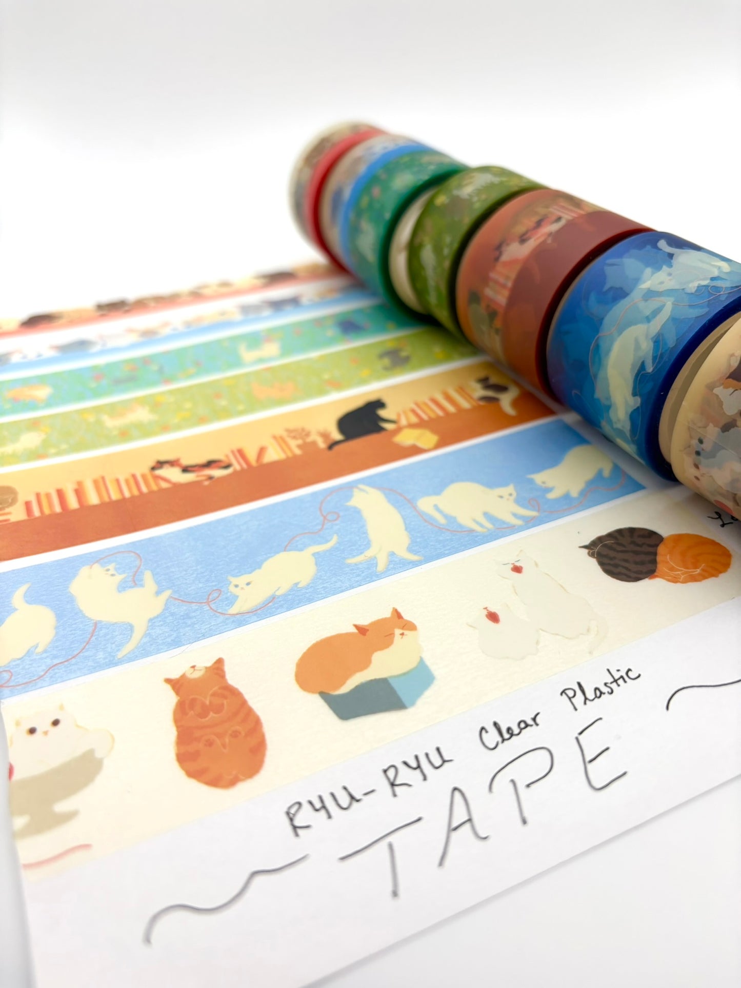 RYU-RYU Clear Plastic Tape