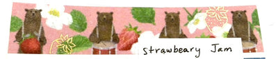 Strawbeary Jam Washi Tape