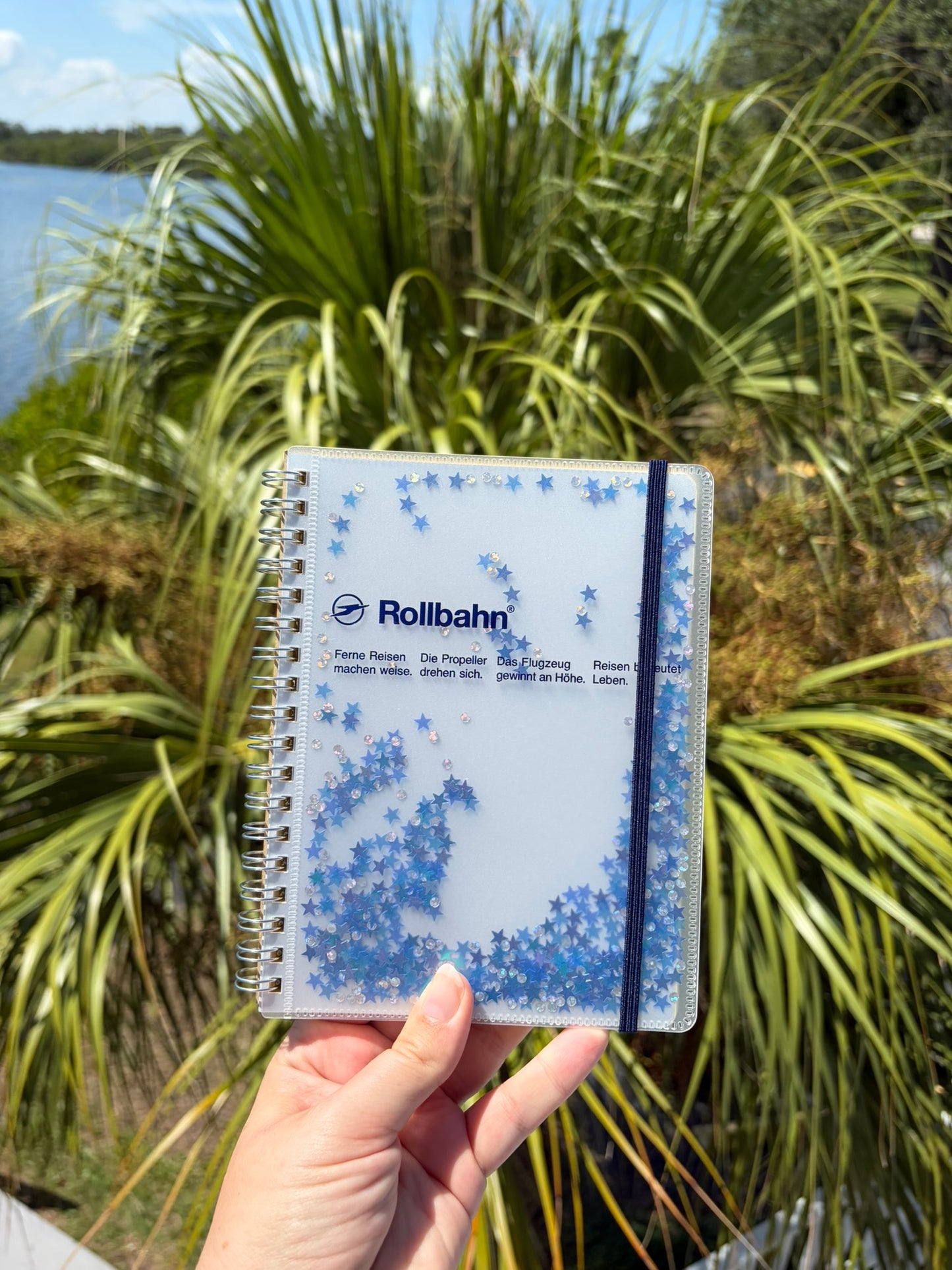 Rollbahn GLITTER! Notebook Medium