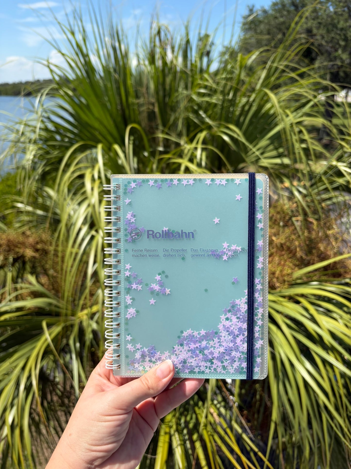 Rollbahn GLITTER! Notebook Medium