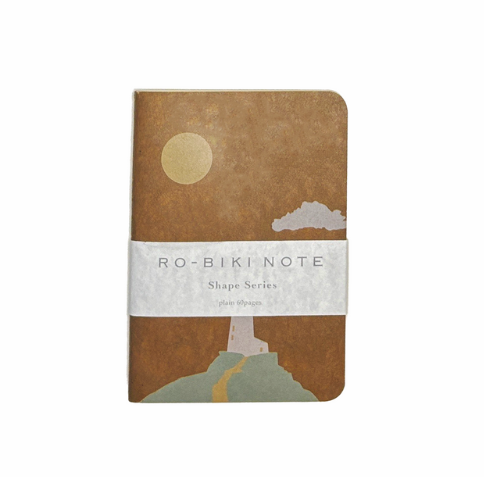 Ro-Biki Lighthouse Mini Pocket Notebook - Plain paper