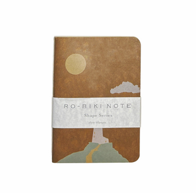 Ro-Biki Lighthouse Mini Pocket Notebook - Plain paper