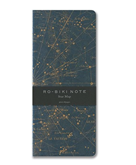 Ro-Biki Star Map Notebook - Plain paper
