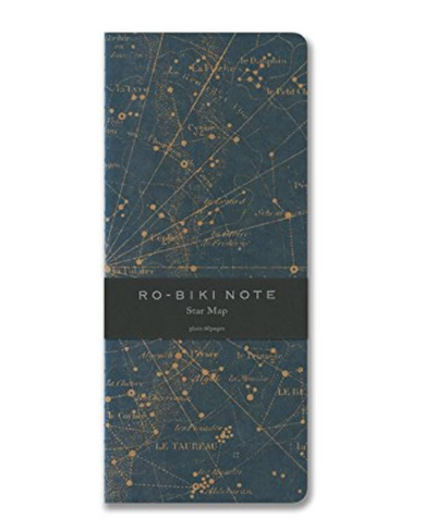 Ro-Biki Star Map Notebook - Plain paper