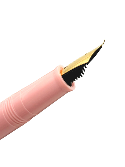 Sailor Fude de Mannen Fountain Pen - Pink, 40 Degrees