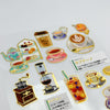 Kamio Picture Book Stickers - Cafe