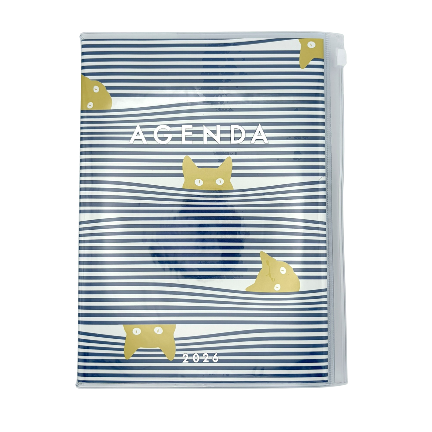 Weekly 2026 Planner with Sneaky Cats - A5 size