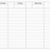 Small Undated Dayplanner