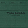 Small Undated Dayplanner