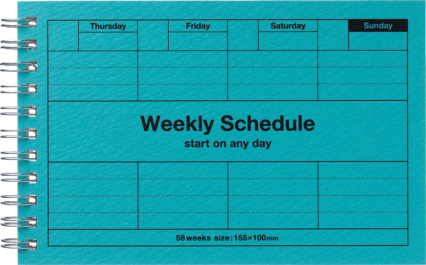 Small Undated Dayplanner