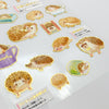 Kamio Picture Book Stickers - Adorable Hedgehogs