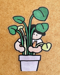 Hug Your Plants Sticker