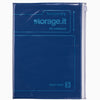 A5 Zipper Pocket Notebook - Grid Paper