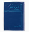 A5 Zipper Pocket Notebook - Grid Paper