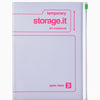 A5 Zipper Pocket Notebook - Grid Paper